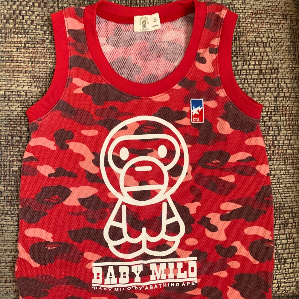 Vintage BAPE BABY MILO Tank Top (Small)